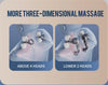 Châle de massage sans fil | Pétrissage profond du cou & du dos, moteur puissant 26W