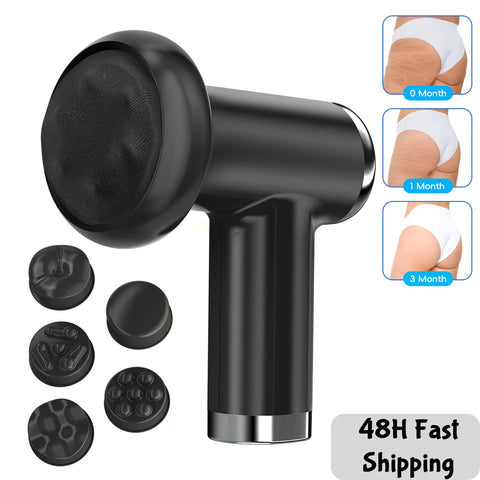 Appareil de sculpture du corps 5-en-1 | Massage rotatif anti-cellulite, détente profonde pour dos, abdomen, fessiers, jambes & bras