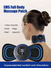 Masseur cervical EMS rechargeable | 8 modes + télécommande | Soulagement de la douleur & relaxation musculaire