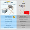 Châle de massage sans fil | Pétrissage profond du cou & du dos, moteur puissant 26W