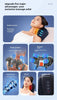 Oreiller de massage électrique sans fil | Pétrissage profond pour cou, trapèzes, épaules & dos – Maison & voiture