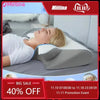 Oreiller cervical en mousse à mémoire de forme, oreiller orthopédique de Contour ergonomique 2 en 1 pour le soutien de la douleur au cou, taie d'oreiller de remplacement, 1 pièce